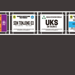 Papan Nama Organisasi (Costum)